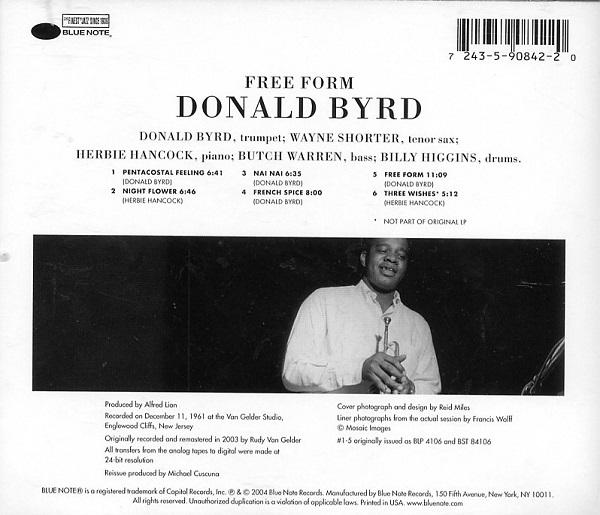 Donald Byrd Free Form 1961 